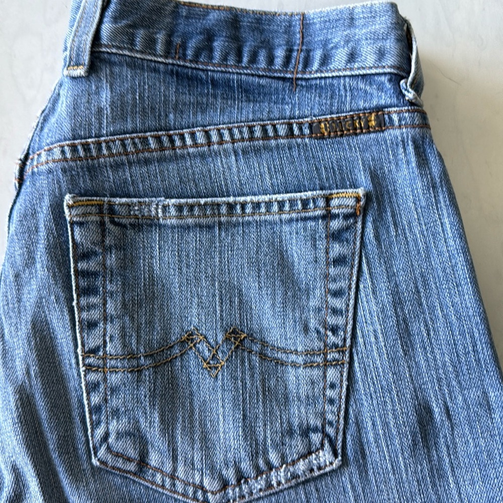 Lucky Brand Dungarees Sweet N’ Low Flare Boot Cut Jeans Vintage Y2K Sz 8/29 USA - Picture 10 of 16
